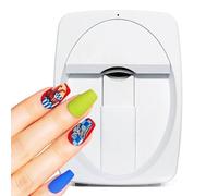 LMYYDES Imprimante d'art d'ongle Mobile numérique - Machine de Peinture à Ongles Portable, imprimante à Ongles 3D, Prise en Charge WiFi/DIY, imprimante à Ongles Automatique, 182 x 167 x 120 mm