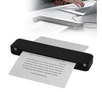 LMYYDES Imprimante Portable Bluetooth à Transfert Thermique A4 pour Ordinateur Portable, Bureau à Domicile, Voyage, Impression Thermique A4, résolution 300 dpi, 310 x 63,5 x 39,5 mm