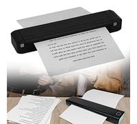 LMYYDES Imprimantes Portables sans Fil pour Voyage Mini imprimante, Support Compatible avec Les imprimantes Bluetooth Rouleau de Papier Thermique de 10,2 cm adapté pour Les véhicules domestiques