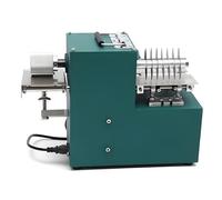 LMYYDES Machine de découpe de Cuir pour Sangles et Ceintures, Vitesse réglable de 1 400 TR/Min, Largeur de 0 à 80 mm, Outil de cordonnerie et d'artisanat - Compacte 12 x 6 x 11,5 Pouces