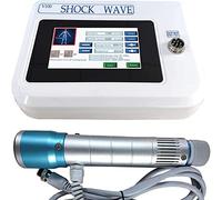 LMYYDES Machine ESWT de thérapie par Ondes de Choc extracorporelles pour Le soulagement des douleurs articulaires et Musculaires, Traitement Ed, avec tête de Massage, 41x34x12CM