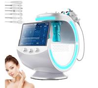 LMYYDES Scanner cutané à 7 poignées, Analyse 8D avec 6 Fonctions | Intensité réglable et détection à 360° pour Les Soins du Visage et du Corps, Usage en institut de beauté et à Domicile