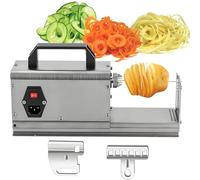 LMYYDES Trancheur de Pommes de Terre électrique Tornado 3 en 1, Coupe-Pommes de Terre en Spirale, trancheur de Pommes de Terre torsadé, Coupe-Frites en Spirale Plus épais, Coupe-Frites Commercial