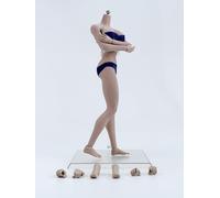 Lmzauet Corps féminin à l'échelle 1:6 - Figurine miniature super flexible sans couture de 30,5 cm (S21B)