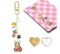 LMZLJZ Chaîne de breloques Kindle en forme de patte de chien pour femme et homme, breloque en forme de chien, accessoire de liseuse, cadeau pour les amateurs de livres, breloques compatibles avec