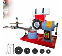 LMzythrop Affûteuse de Lame de Scie Circulaire 250W/370W/550W,Affûteuse de Lames de Scie à Usage Mixte Sec/Humide,Ponceuse à Eau 2850tr/Min,Affûteuse de Lame de Scie 80-700mm 550W