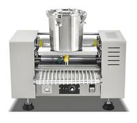 LMzythrop Crêpière Professionnelle avec Panneau de Contrôle,Moteur en Cuivre Pur,Crepiere Electrique Fait des Gâteaux Multicouches,Crêpes et Galettes Aux œufs,Diamètre de Crêpe 8inches