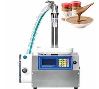 LMzythrop Remplisseuse Flacons Pâte 3L/7L,Hauteur de Tête de Remplissage Réglable,Remplissage par Pesée/Tarification/Minutage,Machine de Remplissage pour Pâtes et Liquides Épais CSY-A3