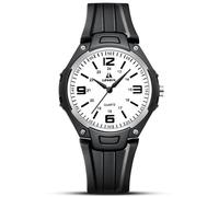 LN LENQIN Montre Homme Montres Bracelets Etanche Design Analogique Lumineuses Cadran Calendrie Fashion Homme Silicone Band (LN-R044-Black White)