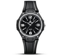 LN LENQIN Montre Homme Montres Bracelets Etanche Design Analogique Lumineuses Cadran Calendrie Fashion Homme Silicone Band (LN-R044-White Black)