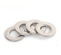 Lnanqing-Rondelle plate 100pcs / lot M1 M1.2 M1.6 M2 M2.5 M3 M3,5 M4 M5 M6 Rondelles inoxydables, fermement et durable(M1 (1.25x2.5x0.3))