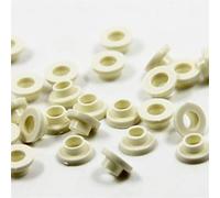 Lnanqing-Rondelle Plate 100pcs To-220 Tablettes Isolant Circle M3 Pads de transistors M3 Bague à 220 Rondelle d'isolation en Plastique, fermement et Durable
