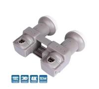 LNB-Monobloc - HD4K - Universel - Double Bande - 1 Sortie - 0.1dB