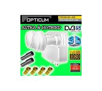 Lnb Monoblock Twin Hd 3D + 4F + 2M