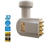 LNB Octo High Gain 65 Db - Fact. Bruit 0,1db Full HD 4K TNTSAT ASTRA FRANSAT G