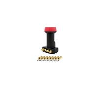Lnb quad 0,1db diavolo full hd 3d + 8 fiches f