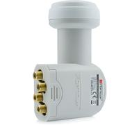 LNB Quad - OPTICUM - 0,1 dB - Universel - Full HD 3D - 4 sorties