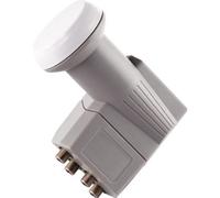 Schwaiger Convertisseur LNB LNB4 – Quad-Switch – à faible bruit – Gris