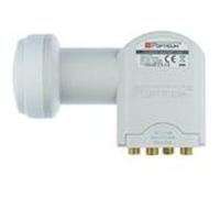 Lnb quattro 0,1db full hd 3d 4k compatible avec un multiswitch G