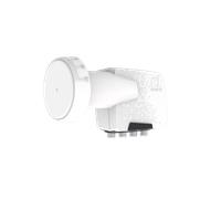 Inverto HOME PRO Tête LNB quattro Nombre d'abonnés: 4 Capacité de chargement: 40 mm blanc