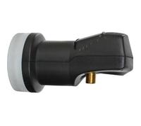 LNB Single Tête Universelle 0,1 dB Gain 60 dB Full HD 3D Ultra HD 4K Gold