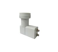 LNB Twin 2 sorties - diamètre fixation 40 mm - universel - blanc