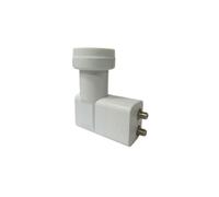 LNB Twin 2 sorties - diamètre fixation 40 mm - universel - blanc