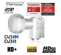 LNB Twin OPTICUM LTP04H Tête universelle 2 sorties