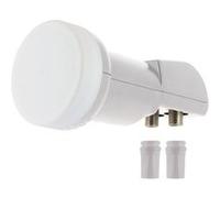 LNB TwinTête pour parabole (LNB universel) 2 sorties - SEDEA - 912712 G