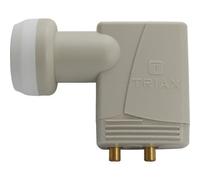 LNB Universel - TRIAX - TTW 200 Gold - Double Sortie - 10.70-12.75 GHz - Réception Optimale
