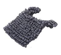 LNBLAKBXBD Sac Extensible Magique plissé, Sac à provisions Pliable Portable, Sac à provisions réutilisable, Sac à Ananas (Dark Gray,One Size)