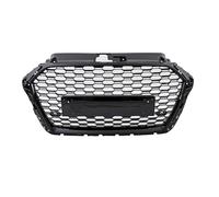 LNCZX Voiture Calandres Avant Radiateur pour Audi A3 8V RS3 2017 2018 2019 2020, Inserts Calandre Avant Maille Auto Pièces Détachées Personnalisation Armatures