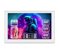 Lnfxkvva 1 ensemble 7" USB Châssis Secondaire Écran RGB Atmosphère Table Écran IPS 800X480 + Fonction de ramassage du son B