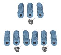 Lnfxkvva Lot de 3 disques de ponçage à lamelles de 50 mm pour rouleau de verrouillage des rouleaux d'outils abrasifs de polissage en métal et fer pour enlever la rouille