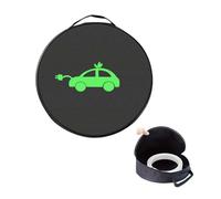 LNGJIN Sacnoirpourcâbles, Sacàcâbles Portable, Sac de Transport pour câbles électriques, SacspourcâblesEV, Sac pour câble de Chargement, Sac de Coffre de Voiture adapté à Toutes Les rallonges