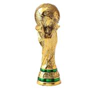 LNGODEHO Réplique du trophée de la Coupe du monde 2022 dans une vitrine