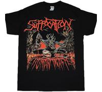 LNGXN 2005 Suffocation Human Waste Black T Shirt Full Sizes S to 3XL Black S