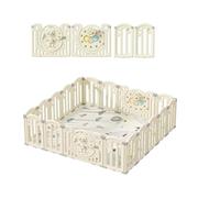 Lnhcrbs Parc Bebe Pliant pour Bébé, Stable Et Antidérapant,Playpen Pliable Bebe Est Stable Et Antidérapant Grâce Aux Verrous De Sécurité, Parc Bebe avec Tapis Peut Changer De Forme