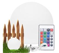 Lnhgh Boule lumineuse solaire, boule lumineuse solaire d'extérieur,Globe lumineux solaire à LED avec télécommande - Éclairage d'ambiance extérieure, décorations de fête pour allée de jardin, Patio,
