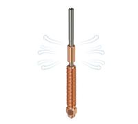 Lnhgh Buse pour imprimante 3D | Kit de remplacement en acier trempé pour buse imprimante 3D - Pointe en acier anti-usure pour loisirs professionnels artisanat