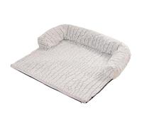 Lnhgh Canapé pour Chien,Protecteur Canapé Lavable Anti-dérapant Bord Rehaussé | Panier Apaisant pour Chien,pour Salon Cuisine Balcon Véranda Nursery Appartement Intérieur Repos