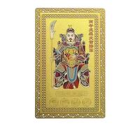 Lnhgh Carte De Protection Tai Sui Chinoise | Carte Tai Sui 2026 pour Protection - Décorations De Fêtes en Cuivre pour Nouvel an Voyage Festival Travail Spirituel Amis Famille