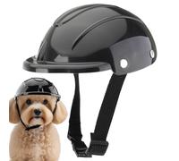 Lnhgh Casque pour Chien | Casque Sécurité Motocyclette Animalerie Chapeau Chien - Accessoires pour Animaux Ajustables pour Équitation Skateboard Entraînement Cyclisme Voyage Randonnée | pour Cyclisme