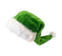 Lnhgh Chapeaux De Père Noël,Couvre-chef avec une bordure en peluche blanche et douce,Chapeaux De Noël Pour Adultes - Pour Femmes Hommes Famille Pendant Les Fêtes D'Hiver Les Soirées Le Cosplay