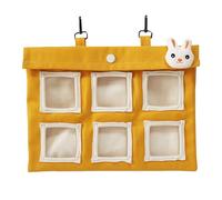 Lnhgh Distributeur de Foin,Sac Distributeur d'pour Petits Animaux | Sac Alimentaire en Tissu Lavable pour Lapin, Hamster, Cochon d'Inde pour Habitat