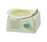 Lnhgh Enceinte portable sans fil - Enceinte avec projection lumineuse - Forme tourne-disque avec lumières pour amateurs de musique, pique-nique, salon