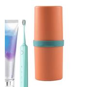 Lnhgh Étui à Brosse à Dents, Support de Brosse à Dents de Voyage | Boîte de Stockage de Brosse à Dents Portable,Étui à Brosse à Dents Multiples imperméable avec Compartiment pour Le dortoir Hôtel