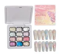 Lnhgh Gel de tamponnage à ongles - 12 Couleurs Hautement Pigmentées - kit de gel peinture à l'éponge pour ongles - pour stamping moulage peinture design maison salon fête anniversaire mariage