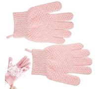 Lnhgh Gouettes s pour le corps, s de lavage corporel, d'expoliant pour corps élastique à cinq doigts, Accessoires de bain portables flexibles pour les bras de jambe à main en face arrière