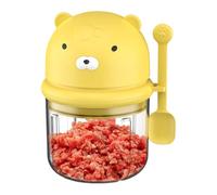 Lnhgh Hachoir sans fil compact pour ail - Robot de cuisine multifonction robuste avec récipient pour hacher, hacher, mixer, légumes, oignons, viande, fruits et noix